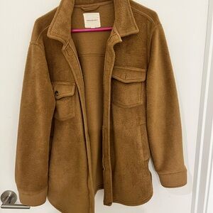 Thread & Supply Camel Fleece Jacket -Nordstrom Rack